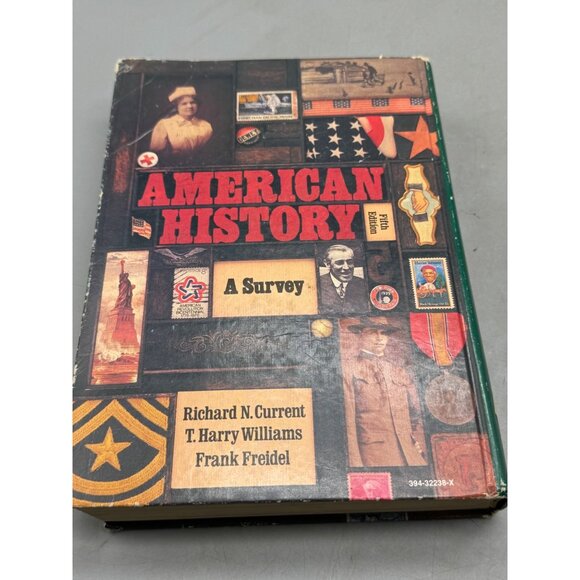 American History a survey hardcover book by Richard Current knopf English READ - Picture 8 of 8